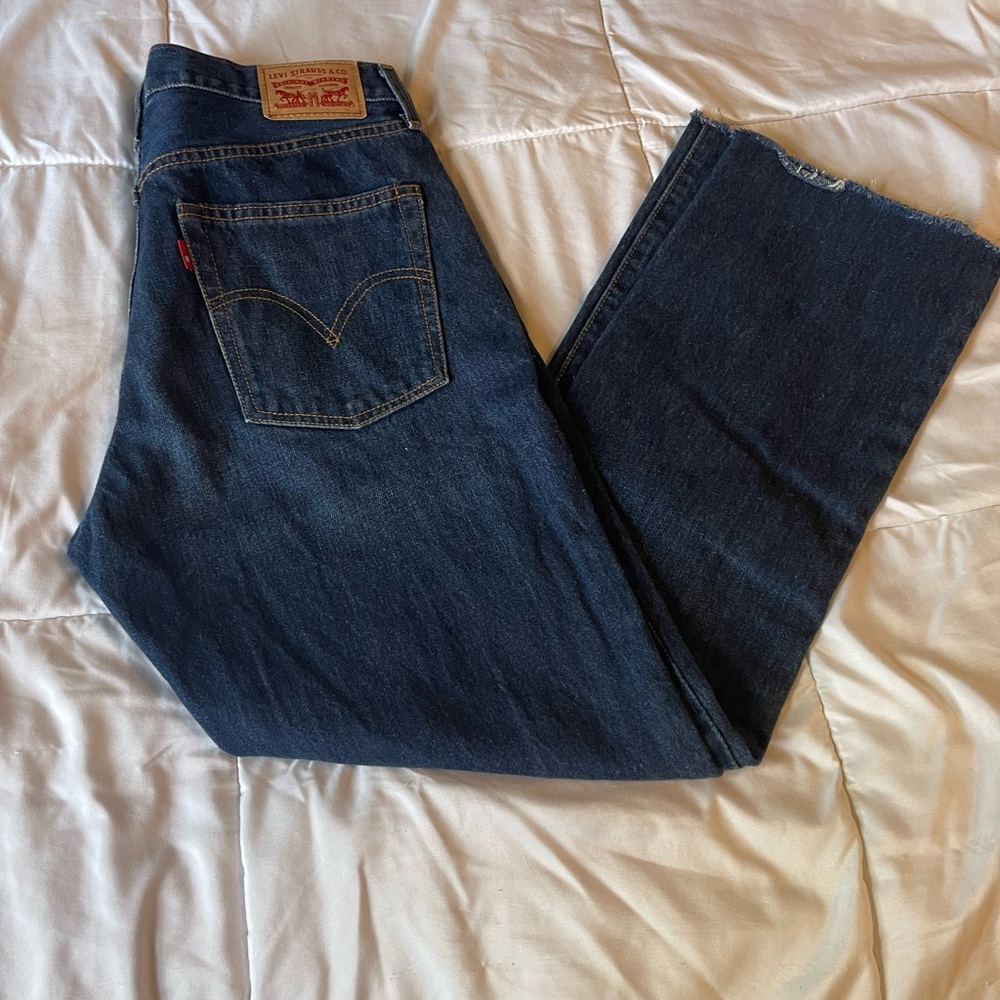 Levi's Blue Boot Cut Jeans Classic Style